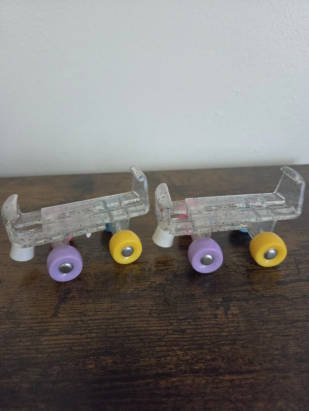 Build A Bear Rainbow Glitter Roller Skates